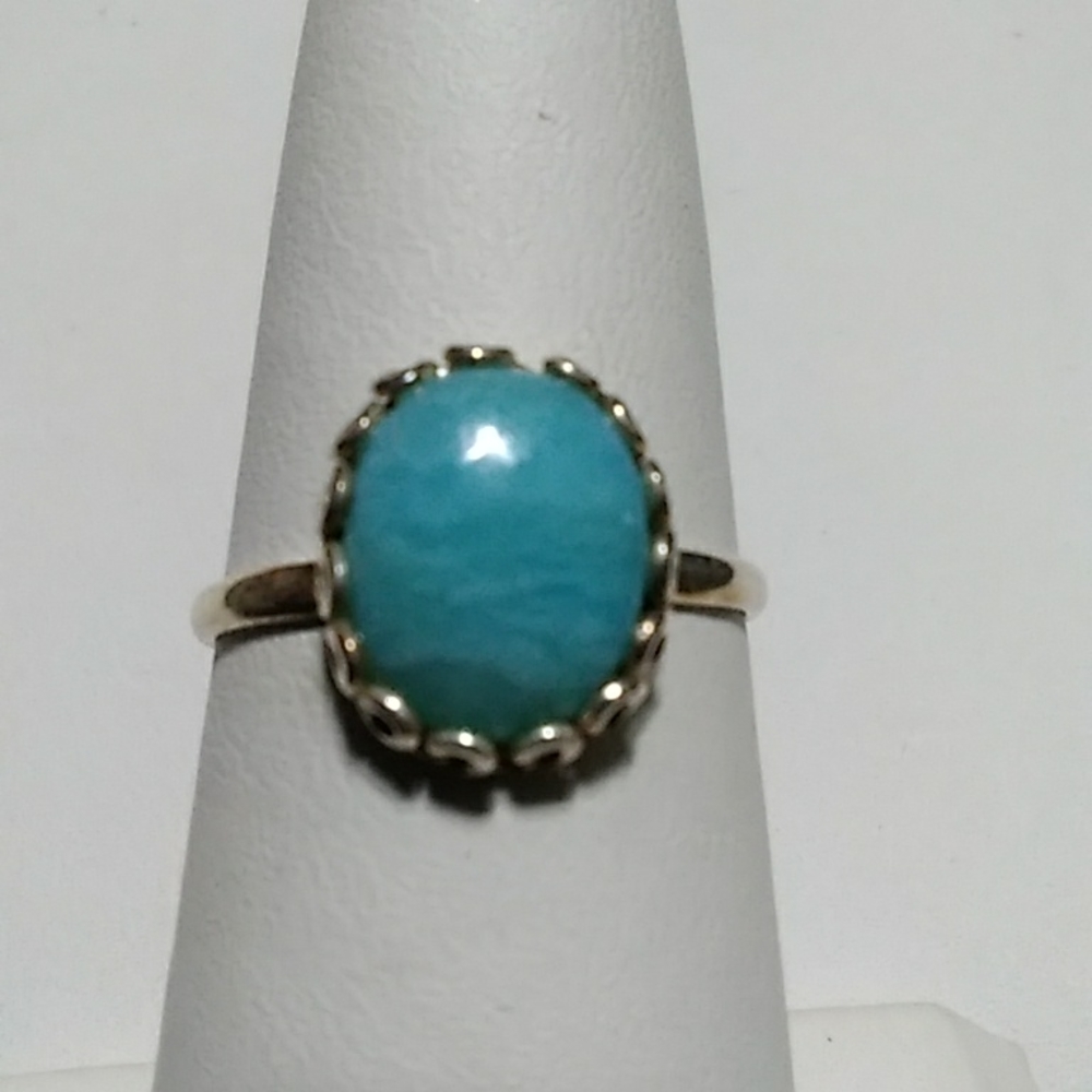 Amazonite Ring - image 1